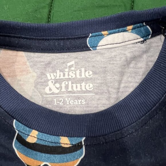 Whistle & Flute 1-2Y Gnome All Over Print Short Sleeve Tee - Picture 3 of 4